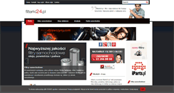 Desktop Screenshot of filterki24.pl